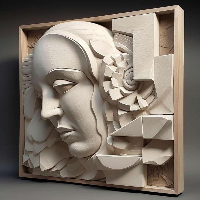 نموذج ثلاثي الأبعاد لآلة CNC 3D Art 